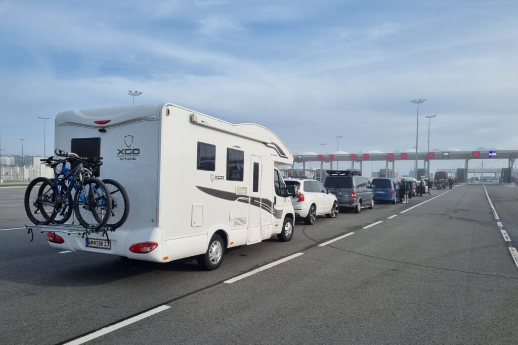 camper caravan ferry