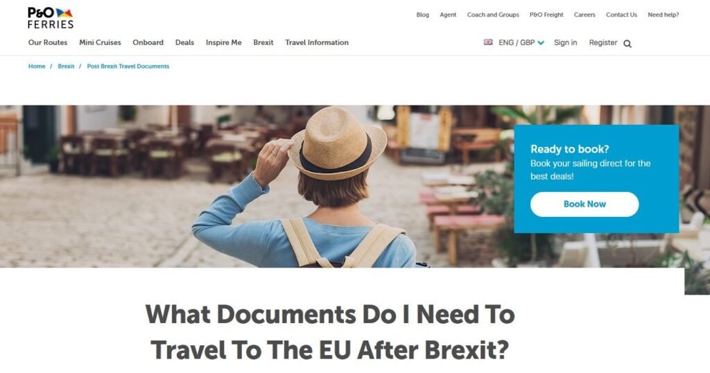 PO ferries passport ID rules on the ferry